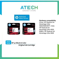 HP 47 Black/Color Original Ink Cartridge 6ZD21AA/6ZD61AA