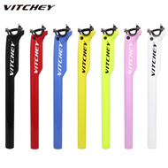 EC90เบาะที่นั่งจักรยานคาร์บอน Seatposts Bike Carbons หลักอานจักรยานเสือภูเขา3K แกนเบาะจักรยานเสือหมอ