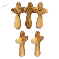 Wooden Crosses Charms Hand Held Crosses Holding Crosses Prayer Gift for Clutching L