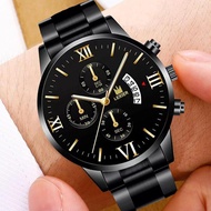 Noelani Jam Tangan Pria Dewasa Model Terbaru 2024 Kekinian Rantai Stainless Steel Anti Karat Anti Lu