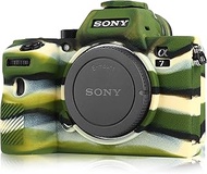 Sony A7III Case, Professional Silicone Rubber Camera Case Cover Detachable Protective for Sony A7 II