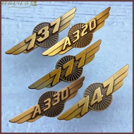 [KEDAI LOKAL ] PREMIUM Boeing 737 747 777 787 Airbus A320 A330 A350 A380 wings Brooches Pin Avi