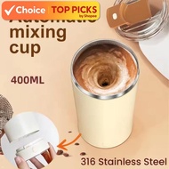 Self Stirring Mug Automatic Magnetic USB Chargeable Mug 306 Stainless Steel Coffee Mug 400ML
