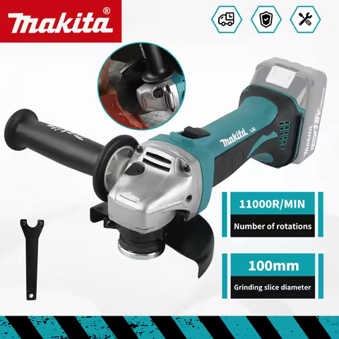 Makita DCA402 Brushless Electric Angle Grinder Rechargeable Cutting Machine 18V High Power Polishing