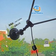 寬頻FM羊角天線拉桿天線用於SDR軟件無線電接收機RTLSDR和RSP1等