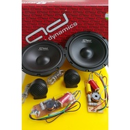 Audible Dynamic 6.5" AD-655 + Dome tweeter AD-58  two way car audio speaker system