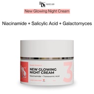 LS SKINCARE NIGHT CREAM BOOSTER BRIGHTENING WHITENING NIGHT CREAM DIFFICULT WHITE (ELSTM)