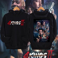 แขนสั้น เสื้อกันหนาวมีฮู้ด 4king ช็อป​ เสื้อช่าง​ วิศ​วะ 4kings 2​ T-shirt Unisex Hoodie（M-3XL） S-5X