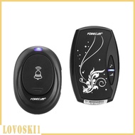 [Lovoski1] 100M Range 36 Melodies Digital Chime Wireless Door Bell Cordless EU Plug