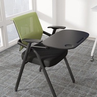 Training Table and Chair Integrated Desks and Chairs Conference Room Chair Training Chair with Folding Writing Board Foldable Metal Folding Chairs
