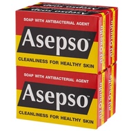 แพ็ค 4 ก้อน Asepso สบู่อาเซปโซ ขนาด 70/80 กรัม