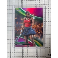 2025 Topps Chrome Coco Gauff Pink Refractor 200 | Tennis Cards