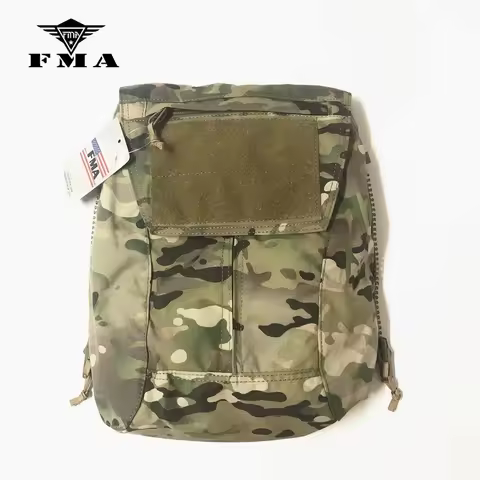 FMA Tactical Zipper-on Panel Pouch Multicam for FMA / TMC CPC AVS JPC2.0 Tactical Vest Plate Carrier