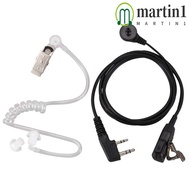 MARTIN1 PTT MIC Headset Handheld Walkie Baofeng UV-5R BF-888S CB Air Guidance Headset Walkie Talkie 