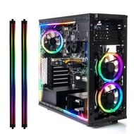 BTF-LIGHTING Computer LED Neon Light Kits 2pcs 50cm  for PC MSI Aura SYNC AORUS ASUS on Computer Mot