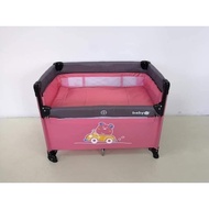 ♞,♘,♙Baby 1st Space Saver Baby Crib Playpen Baby Bed