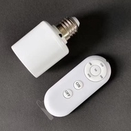 Jett Fitting Lampu Sensor Gerak Bohlam Pir E27 With Saklar Remote On Off Timer 50W Terbaru Terlaris 