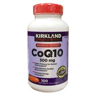 【จัดส่งที่รวดเร็ว】Kirkland Signature Coq10 300 mg 100 Softgels Kirkland coq10 100 เม็ด Exp.09/2026