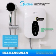 PEMANAS AIR LISTRIK WATER HEATER MIDEA DSK-24Q / DSK 24 Q BARU - BELIEVESTORE