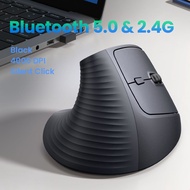 UGREEN 2.4G Bluetooth Wireless Vertical Mouse 4000DPI Ergonomic for Small Hand for Laptop PC Windows