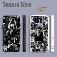 Casing For OPPO A55 A74 4G kim namjoon BTS aesthetic LZN02 Phone Case Square Edge