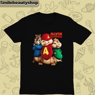 ALVIN & THE CHIPMUNK CHILDREN'S T-SHIRT - 30s Combed Cotton Material