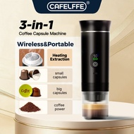 Portable 3 IN 1 Coffee Maker Coffee Machine For Capsule and Coffee Powder