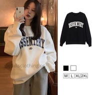 PLUS SIZE Women Sweater Sweatshirt Baju Lengan Panjang Long Sleeve Perempuan Sweater