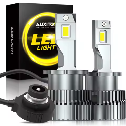 AUXITO 2Pcs LED D2S 6000k Headlight Bulb For BMW E60 Audi A6 C6 Xenon White Canbus Lamps 12V D2R Hid