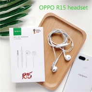 OPPO R15 original headset voice call R11s R15 R17 A57 A59 F1s earphone headset