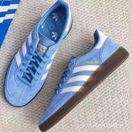 Adidas Originals Handball Spzl Low Top Plank Shoes Unisex White Blue