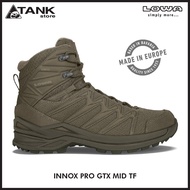 Lowa Innox Pro GTX Mid TF Boots รองเท้าบูทแทคติคอล สูง 6 นิ้ว บุผ้า Gore-Tex ด้านใน เบา กันน้ำ ระบาย