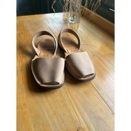 PONS Made in Spain Second-Hand Japanese Leather Sandals size 37 Length 25 cm For People With Feet 24