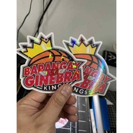 BARANGAY GINEBRA LOGO PREMIUM STICKER LOGO STICKER (waterproof scratch proof)