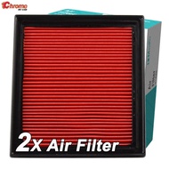 16546-JK20A 2x Car Parts Engine Air Filter Intake For NISSAN INFINITI EX35 EX37 G25 G35 G37 Q40 Q60 