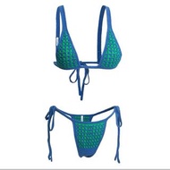 Zoeanna Triangle Bikini Set歐美手工鉤織性感比基尼Size SM