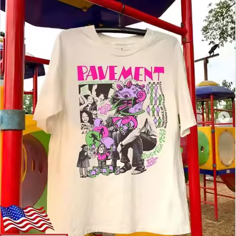 Pavement Us Tour Band For Fan All Size T Shirt