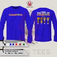Persib Juara LONG SLEEVE T-Shirt - Persib Bandung The Champions League T-Shirt - Hades Tees