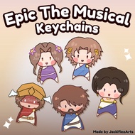 Epic The Musical Fan Merch Keychain Gantungan Kunci Akrilk