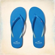正品 HCO Hollister Classic Rubber  Flip Flops 夾腳拖 拖鞋 藍 S size