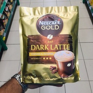 Premix Coffee 3 in 1 Nescafe Gold Dark Latte Strong & Intense