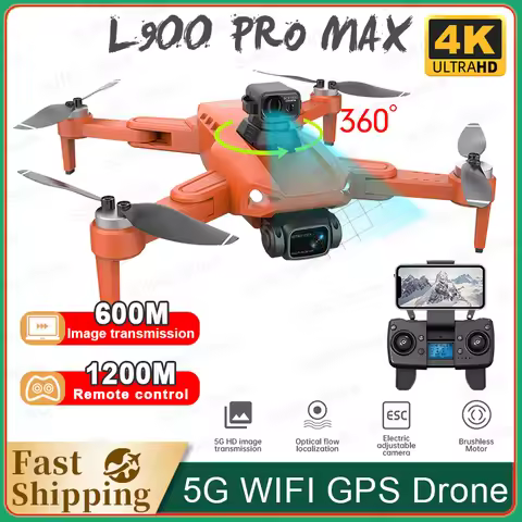 L900 Pro SE Max GPS Drone 4K Professional With FPV Camera Dron L900 Pro SE Foldable RC Quadcopter VS