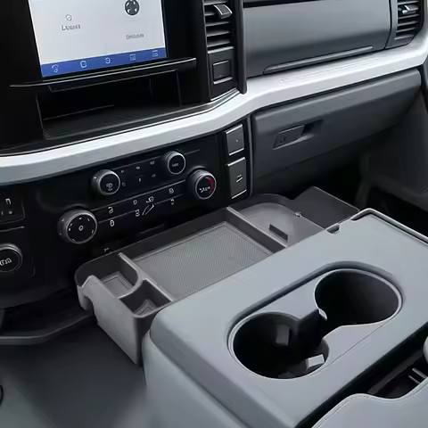 Front Center Seat Headrest Cup Holder Organizer for 2011-2023 2024 2025 Ford F150 F250 F350 F450 F55