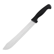 5Cr15Mov Steel 10-Inch Bullnose Butcher Knife With Hollow Edge