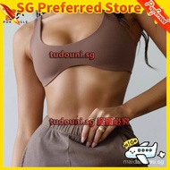 Free shipping SPORTSANGEL Sexy Yoga Bra Curved Design Gym Exercise Pilates Low Impact Bra Women's Yo