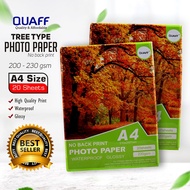 ePrinthings Ph- (10packs) A4 Size Photo Paper RC Satin/Tree Type Photo paper/RC H-Glossy/RC Woven (2