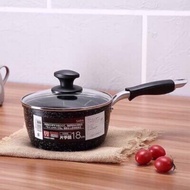 SARA stone-patterned Clear pot for cooking induction cookers 16cm 18cm 20cm