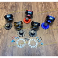 Z Spec Quick Release Steering Wheel Hub Bosskit Boss Kit Short Hub Adaptor Quick Release Carbon Blue