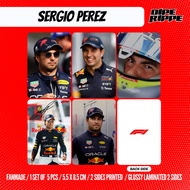 F1 DRIVER PHOTOCARD - SERGIO PEREZ
