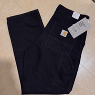 Carhartt WIP 黑色 double knee pants